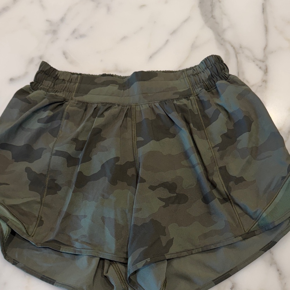 Lululemon camo shorts!